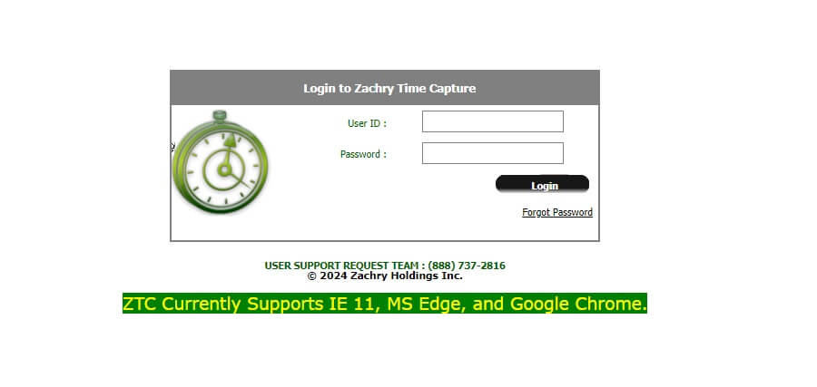 zachry login